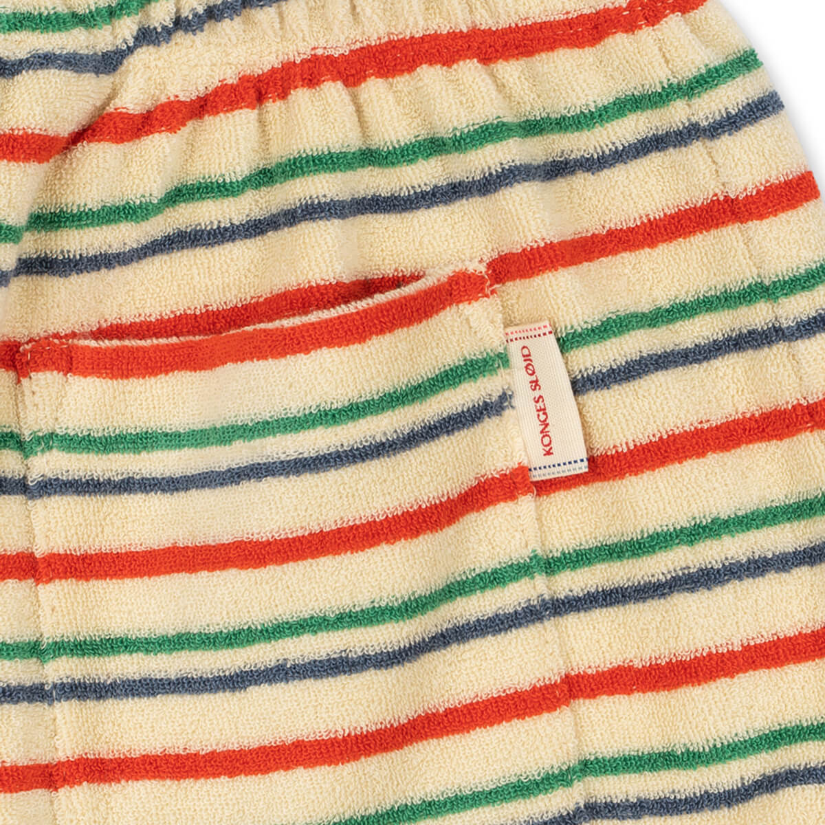 Pantalon de survêtement en coton biologique Casual Kick Stripe avec cordon de serrage et coupe fuselée pour enfants de 1 à 11 ans