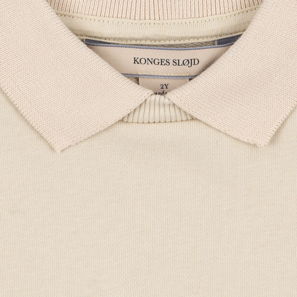 Sweat-shirt décontracté en coton biologique marron à pois, avec épaules tombantes et coupe ample, pour enfants de 1 à 11 ans