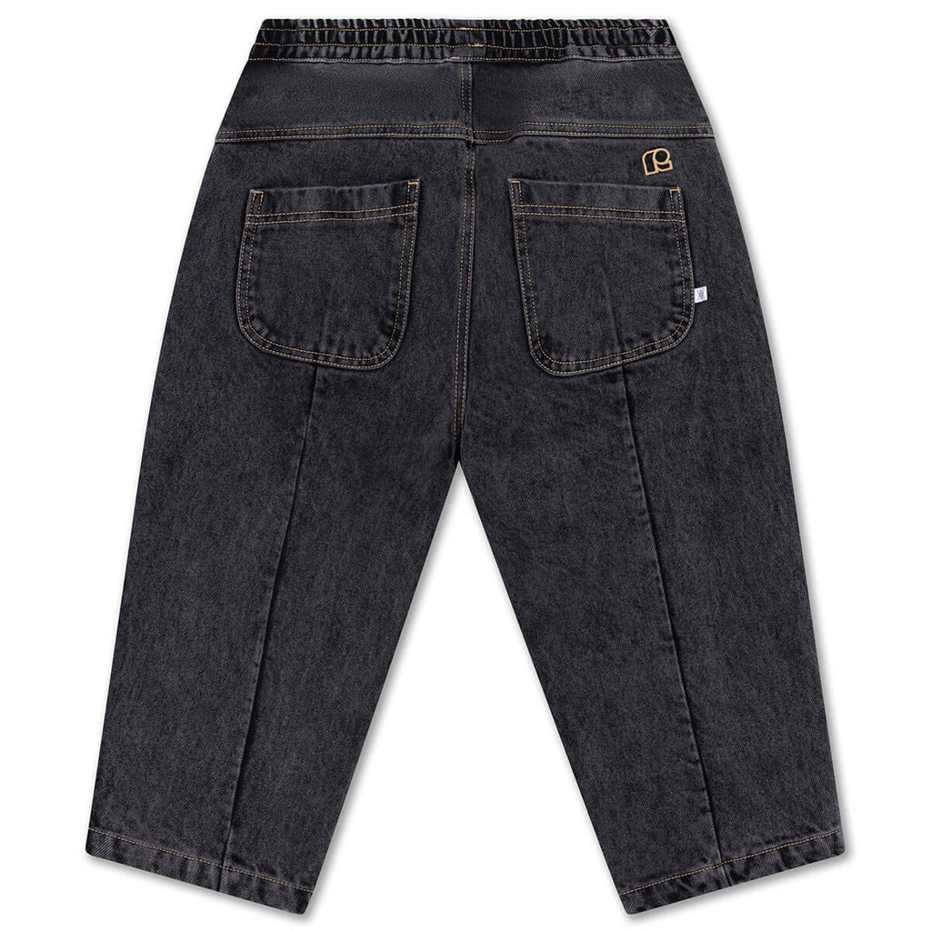 Pantalon Large Gris Ardoise par