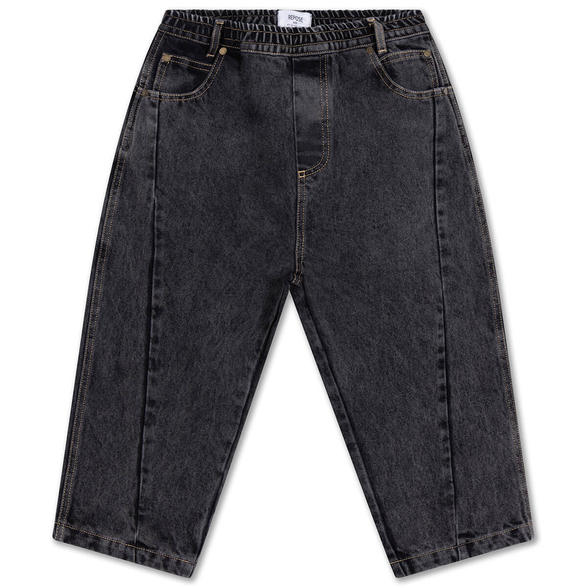 Pantalon Large Gris Ardoise par